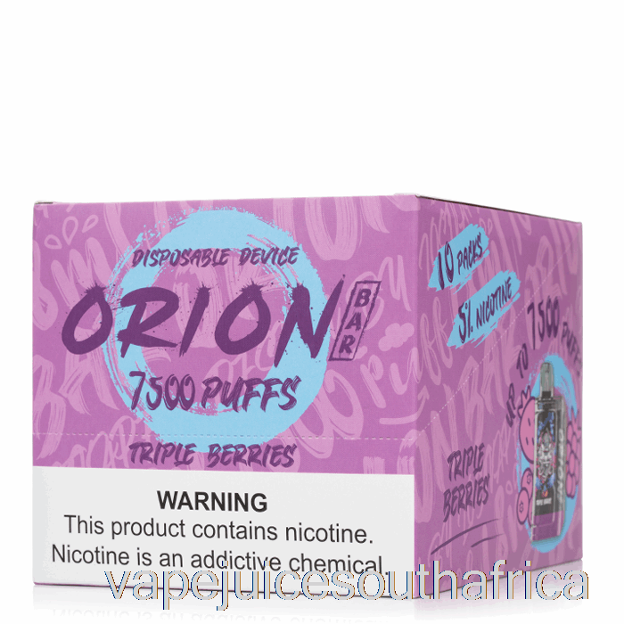 Vape Juice South Africa [10-Pack] Lost Vape Orion Bar 7500 Disposable